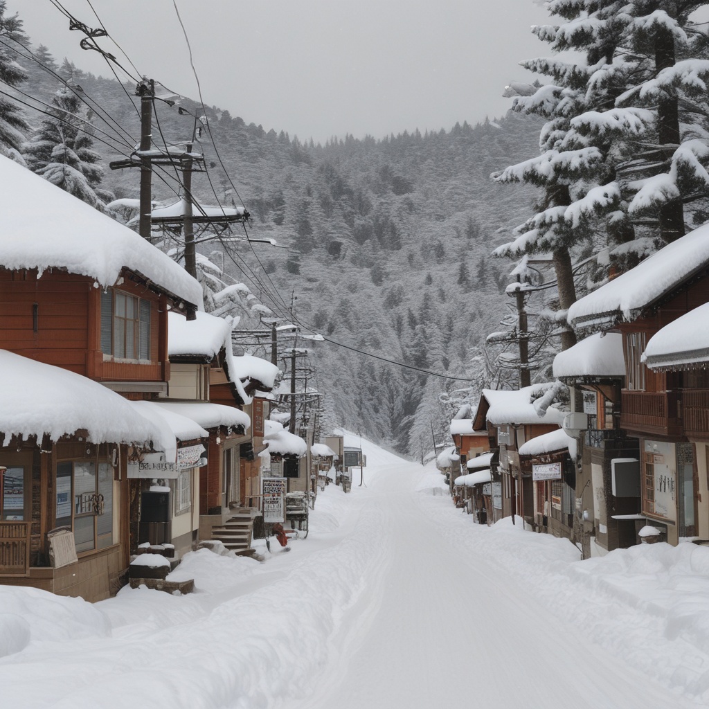 Nozawa Onsen area